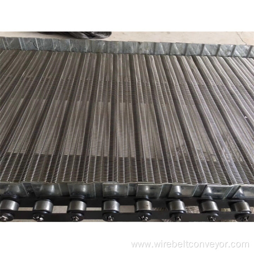 Chain Round Wire Weave Conveyor Belt